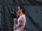 Jared Leto é clicado em clima de intimidade com a cantora Halsey