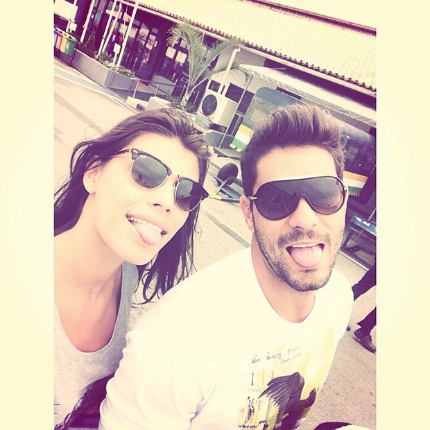 Franciele Almeida e Diego Grossi (Foto: Instagram)