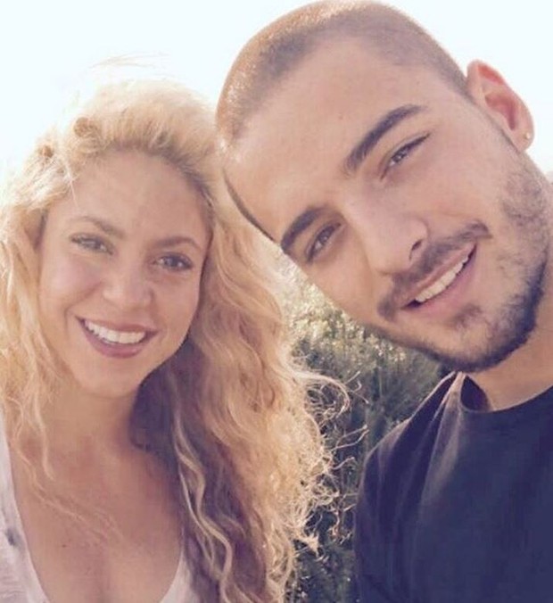 Shakira com Maluma (Foto: Reprodução/Instagram)