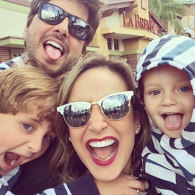 Claudia Leitte e família (Foto: Instagram / Reprodução)