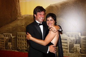 Ana Paula Arósio e Henrique Plombon Pinheiro (Foto: AgNews)