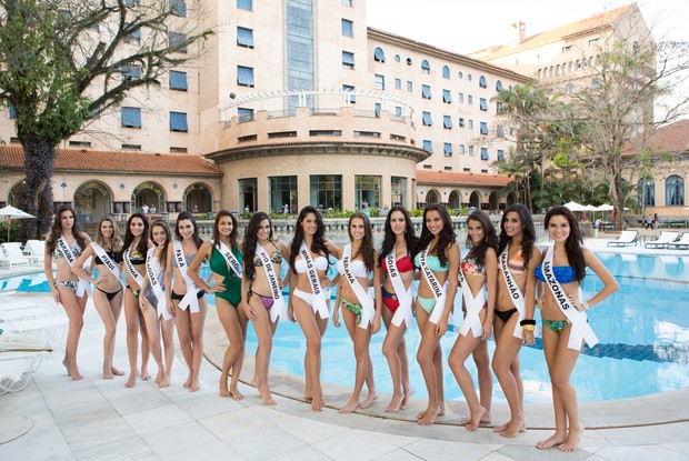 Participantes do Miss Brasil 2013 (Foto: Divulgação)