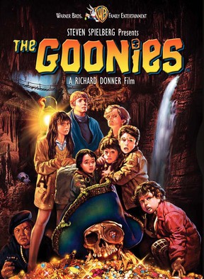 Cartaz do filme &#39;The Goonies&#39;, de 1985 (Foto: Reprodução)