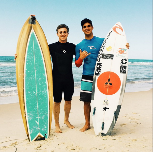 Luciano Huck e Gabriel Medina (Foto: Reprodução/Instagram)