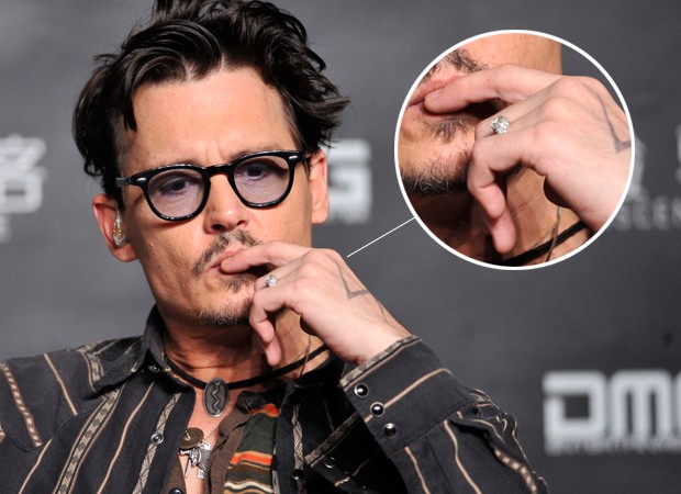 Johnny Depp anel (Foto: Reuters / Agência)