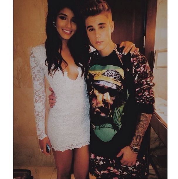 Yovanna Ventura e Justin Bieber (Foto: Instagram/Reprodução)