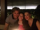 Claudia Raia e Edson Celulari comemoram aniversário da filha