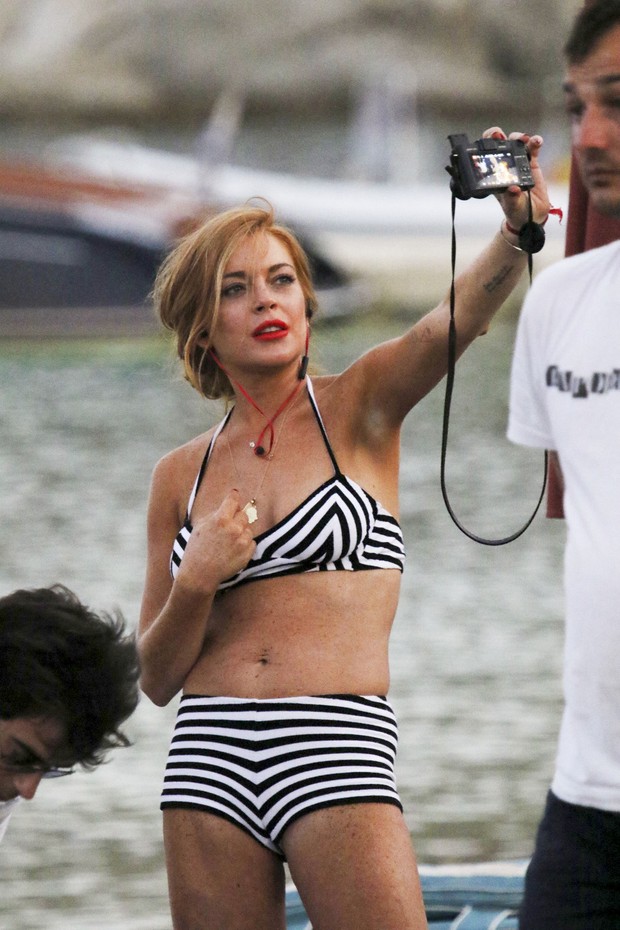 Lindsay Lohan (Foto: Grosby Group/Agência)
