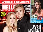 Avril Lavigne fala sobre casamento à revista: 'Me arrepiei dos pés à cabeça'