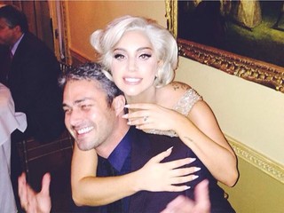 Taylor Kinney e Lady Gaga (Foto: Instagram / Reprodução)