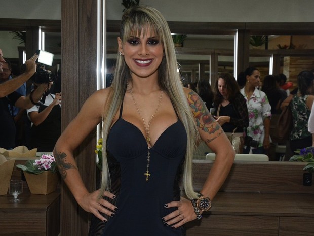 Ex-BBB Vanessa em evento em São Paulo (Foto: Caio Duran/ Ag. News)