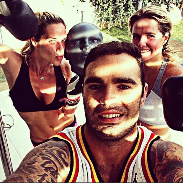 Giovanna Ewbank, Chico Salgado e Piny Montoro (Foto: Reprodução/ Instagram)