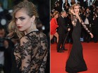 Famosas apostam em vestidos com transparências na abertura do Festival de Cannes 2013