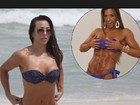 Michelly revela que não mantém corpo supersarado o ano todo