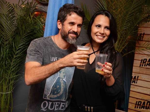 Eriberto Leão e Andrea Leal em evento na Zona Sul do Rio (Foto: Ari Kaye/ Divulgação)