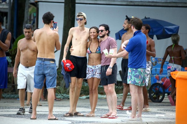 Kit Harington  (Foto: André Freitas e Gabriel Reis / AgNews)