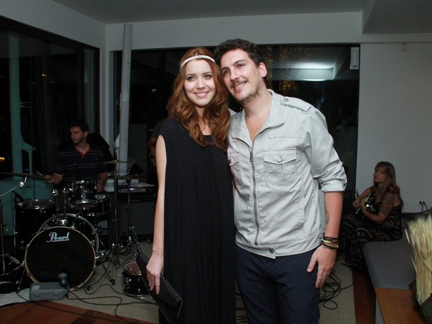 Nathalia Dill e o namorado, Caio Soh, em evento no Rio (Foto: Thyago Andrade/ Foto Rio News)