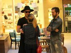 Paulo Gustavo encontra Tatá Werneck em shopping no Rio