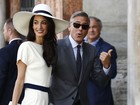 George Clooney e Amal Alamuddin se casam no civil em Veneza