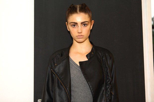 Beleza - Backstage da grife Tufi Duek na SPFW (Foto: Iwi Onodera / EGO)