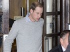Príncipe William deixa hospital onde Kate Middleton está internada