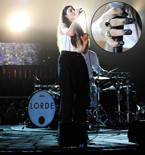 [Grammy - unhas] Lorde (Foto: AFP / Agência)