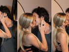 Isabelle Drummond se empolga e beija namorado 18 vezes em festa