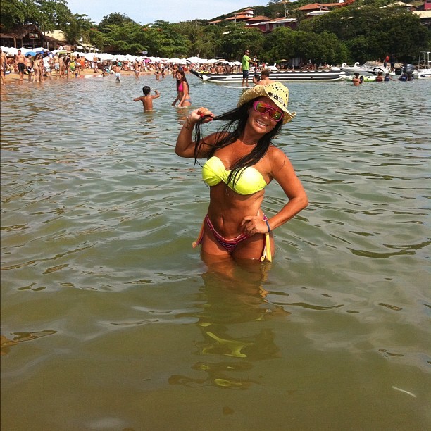 Solange Gomes em Búzios (Foto: Reprodução/ Instagram)