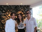 Márcio Garcia e Andrea Santa Rosa vão a brunch no Rio