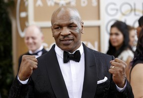 Mike Tyson no Globo de Ouro 2014 (Foto: Reuters)