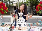 Geisy Arruda compra roupa de grife para seu cachorro usar no aniversário