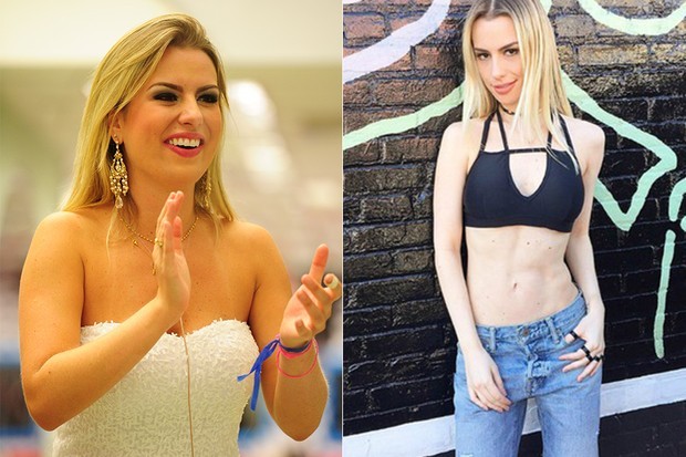 Fernanda Keulla virou apresentadora de TV e perdeu mais de 30 kg com dieta e muita malhação (Foto: TV Globo/Divulgação/Reprodução)