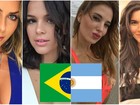 Brasil X Argentina: quem vence na categoria 'mulher mais bonita'? Vote!