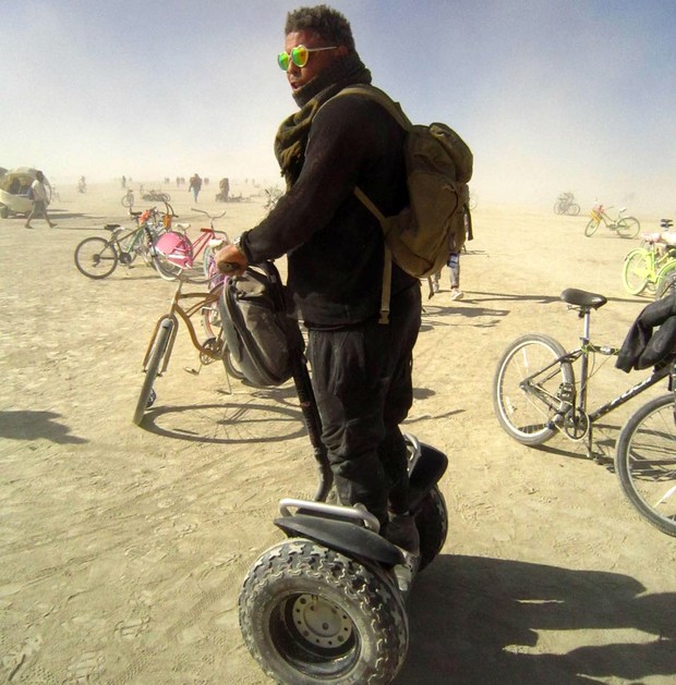 Ronaldo Lima no Burning Man 2015 (Foto: Reprodução / Instagram)