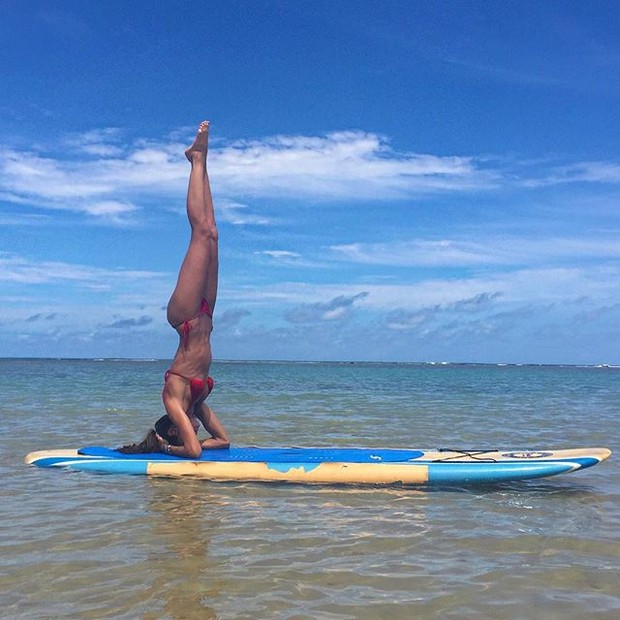 Izabel Goulart em Trancoso, na Bahia (Foto: Reprodução/Instagram)
