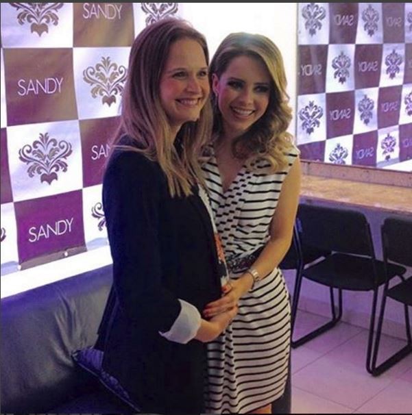 Fernanda Rodrigues e Sandy (Foto: Reprodução/Instagram)
