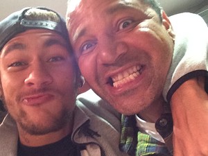Neymar Jr. e o pai (Foto: Instagram / Reprodução)