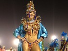 Andréa de Andrade diz que fantasia usada em desfile custou R$80 mil