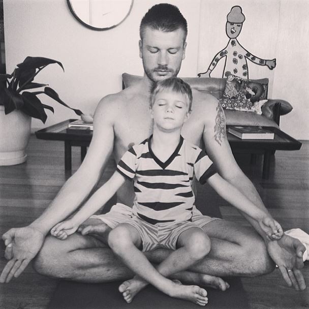 Rodrigo Hilbert com o filho  (Foto: Instagram/Reprodução)
