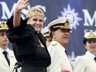 Xuxa abre temporada de cruzeiros de navio italiano no Brasil