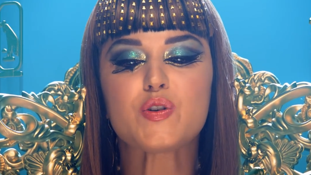 Katy Perry de Cleóprata (Foto: Reprodução)