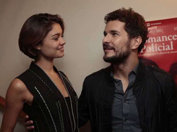 Sophie Charlotte e Daniel Oliveira - Coquetel e pré-estreia do filme “Romance Policial” (Foto: Isac Luz / EGO)
