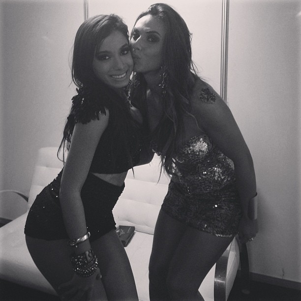 Anitta e Nicole (Foto: Reprodução/Instagram)
