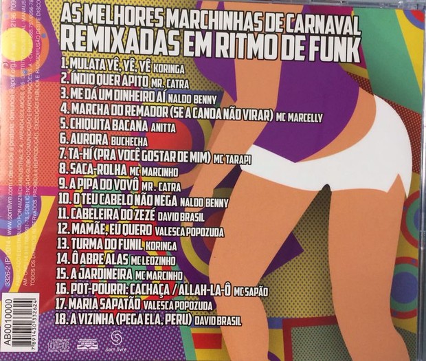 CD de marchinha de carnaval de David Brazil (Foto: Divulgação)