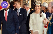 Look do dia: Pippa Middleton vai ao batizado do filho de Kate e William