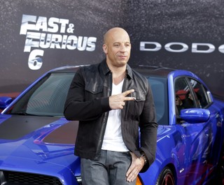 Vin Diesel na première do filme ‘Velozes e Furiosos 6’ em Los Angeles, nos Estados Unidos (Foto: Fred Prouser/ Reuters)