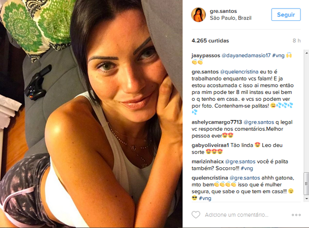 Post de Greicy Santos (Foto: Reprodução/Instagram)
