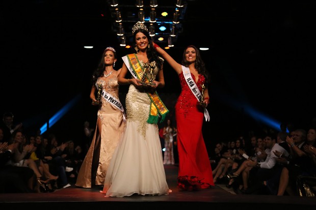  Julia Gama, representante do Rio Grande do sul, vence o Miss Mundo BRasil 2014 (Foto:  Leonardo Rodrigues/Divulgação.)