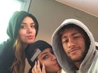 Neymar posta foto com a irmã e a prima: 'Meus amores'