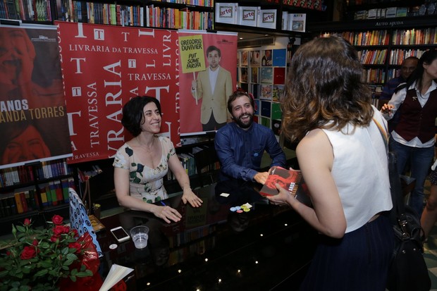 Fernanda Torres, Clarice Falcão e Gregório Duvivier (Foto: Marcello Sá Barreto/ Ag. News)